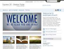 Tablet Screenshot of express20.siteorganic.com